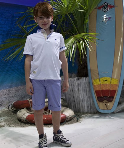 Морской стиль в детской одежде фото